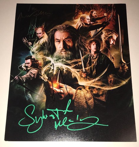 Signed the hobbit 10x8 - signed,