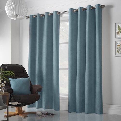 Velvet chenille curtains - velvet, ring