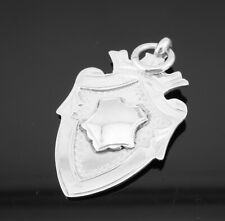 Fully Hallmarked Silver Fob Watch Medal ~ By James Walker B'ham 1937