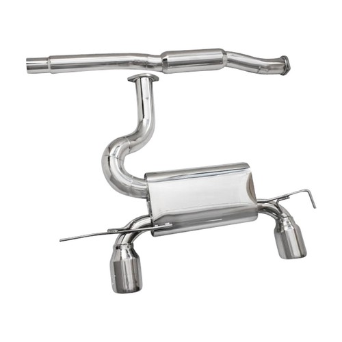 Stainless steel cat - steel, back
