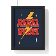 Rebel Rebel David Bowie Poster