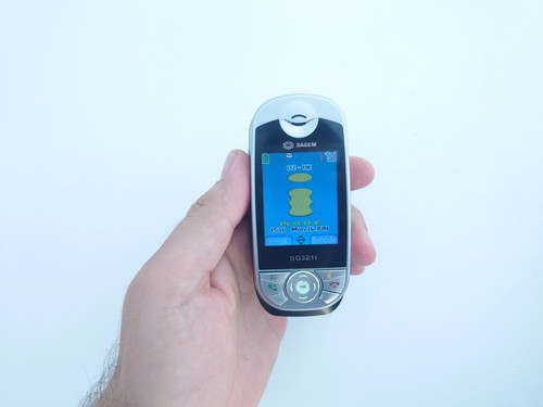 Incomplete sagem sg321i silver - sg321i,