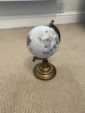 Desk Globe 26cm Tall Vintage
