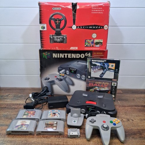 Nintendo n64 console boxed - 64,