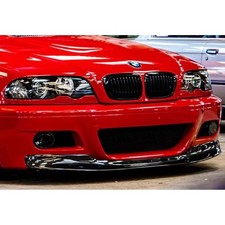 bmw 3 SERIES E46 CSL Front lip spoiler M3 bumper Splitter BEST FIT csl spoiler