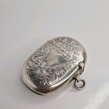 Antique Sterling Silver Vesta