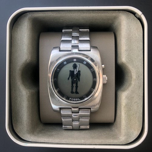 Mens animated robot watch - animated,