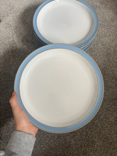 Denby colonial blue dinner - blue,