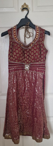 Women red indian suit padded - red,