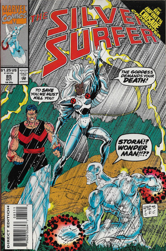 Silver surfer - silver,