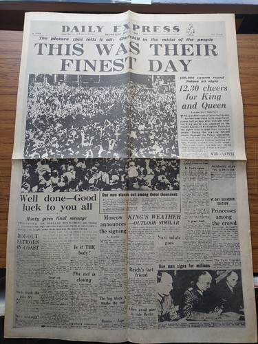 Reproduction newspapers - reproduction,