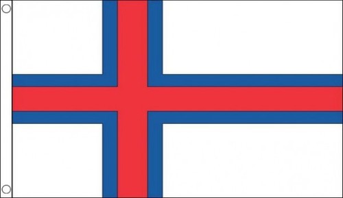 Faroe islands flag - 3’,