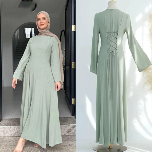 Fahima premium linen abaya - al-fahima,
