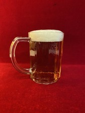 WW2 Home Front Lantern Pint Glass GR King George VI Crown Beer Blitz 10 Sided