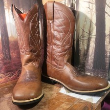 Mens Brown Cowboy Boots Size