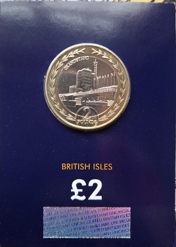 2022 coin isle - £2, of