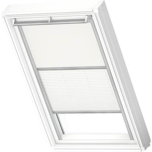 Velux blackout blind white duo - blackout,