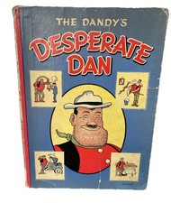 Desperate Dan Book 1954 The Dandy Hardback First Annual Dudley Watkins Artwork