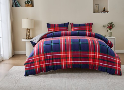 Printed soft touch sherpa - soft,