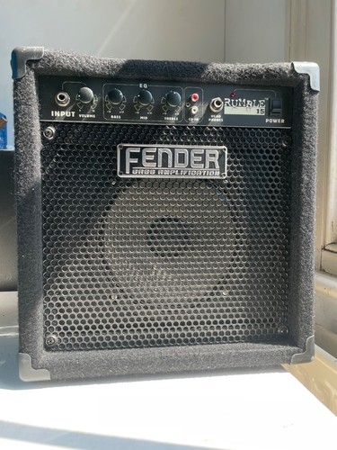 Fender rumble bass amp - fender, 15