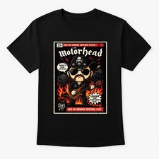 Motörhead Ace of Spades Comic Metal Edition Unisex Adults & Kids T-Shirt