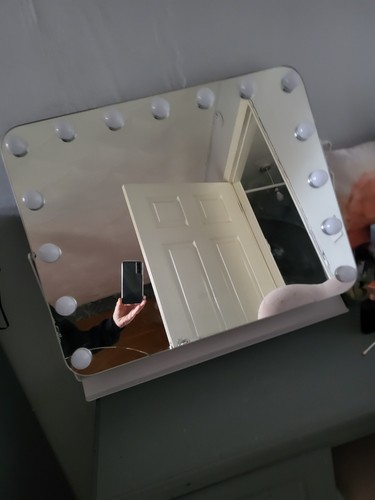 Hollywood large makeup mirror - hollywood,