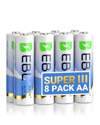 Ebl lithium battery - aa, high