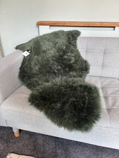 Sheepskin Rug Racing Green
