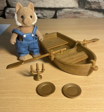 Sylvanian Families Captain Horatio Seadog Riverboat Set Vintage!