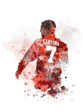 ART PRINT Eric Cantona