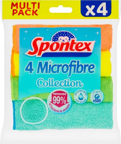 Spontex microfibre cloths - spontex,