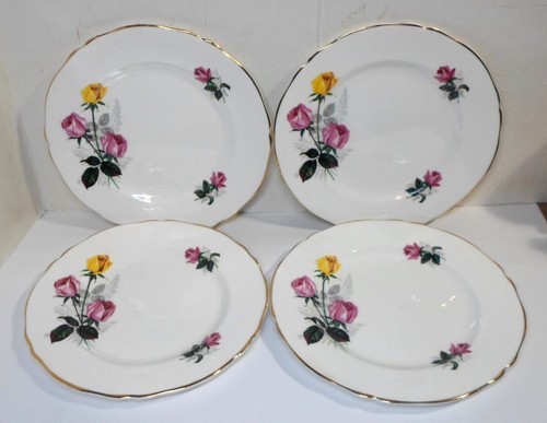 Grosvenor salad plates pink - grosvenor,