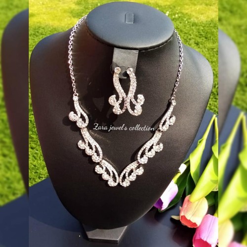 Necklace and earring set - earring,