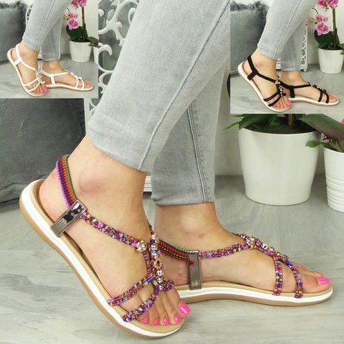 Sandals shoes ladies elastic - ladies,