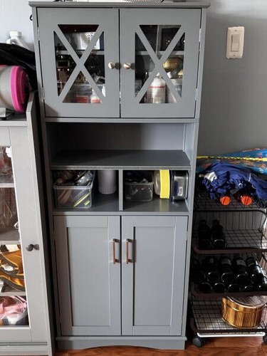 Kitchen larder cupboard - kitchen,