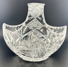 Hand-Cut Lead Crystal Basket