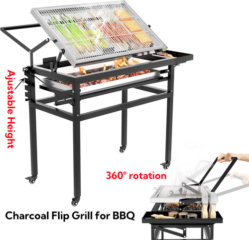Charcoal bbq grill outdoor - charcoal,