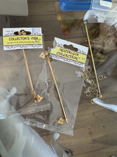 Two new dolls house curtain - dolls,
