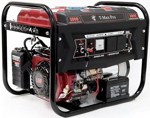 Portable petrol generator - petrol,