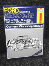 Haynes Ford Escort Mk11 Mexico