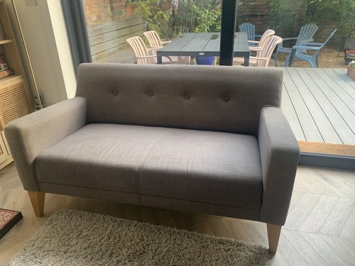 John lewis seater sofa grey - john,