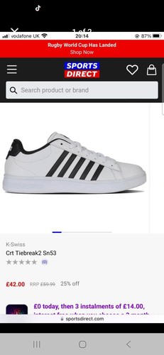 Mens swiss crt tiebreak2 - k-swiss,