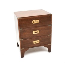 Antique Mahogany Military