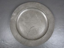 Antique pewter 16 1/2" charger