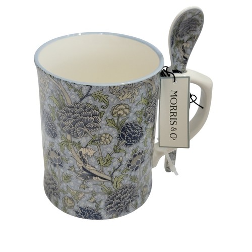 Morris blue floral - morris,