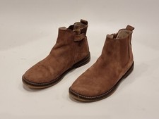 Childrens Russell and Bromley Suede Zip Boots-size13 Childrens