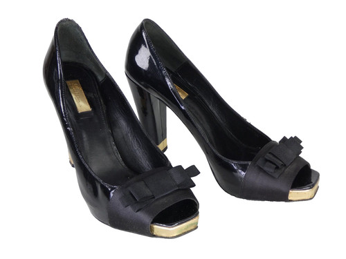 Zara heels vintage black - zara,
