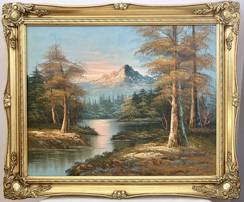 Oil painting canvas - on,