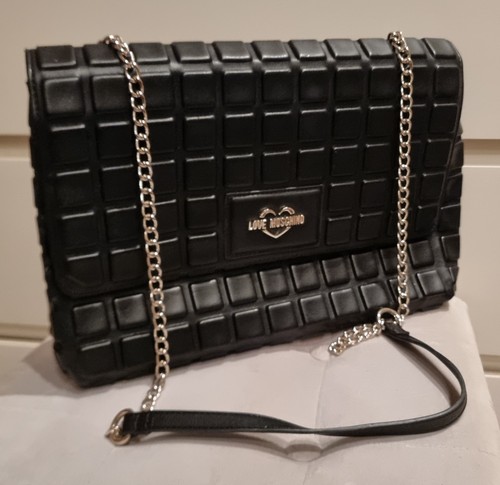 Love moschino black quilted - love,
