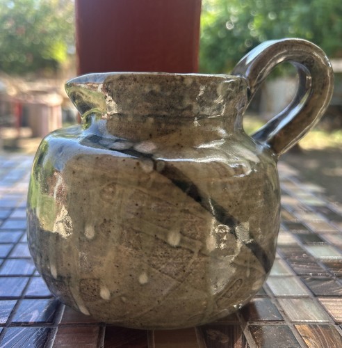 Small pottery pitcher 2 - small, 4